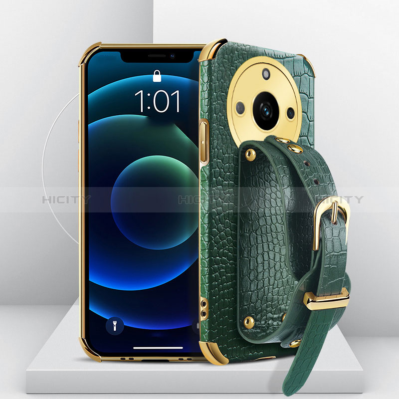 Coque Luxe Cuir Housse Etui XD4 pour Realme Narzo 60 5G Plus