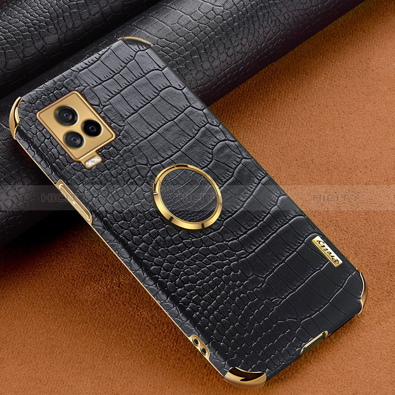 Coque Luxe Cuir Housse Etui XD4 pour Vivo iQOO 7 5G Noir Plus