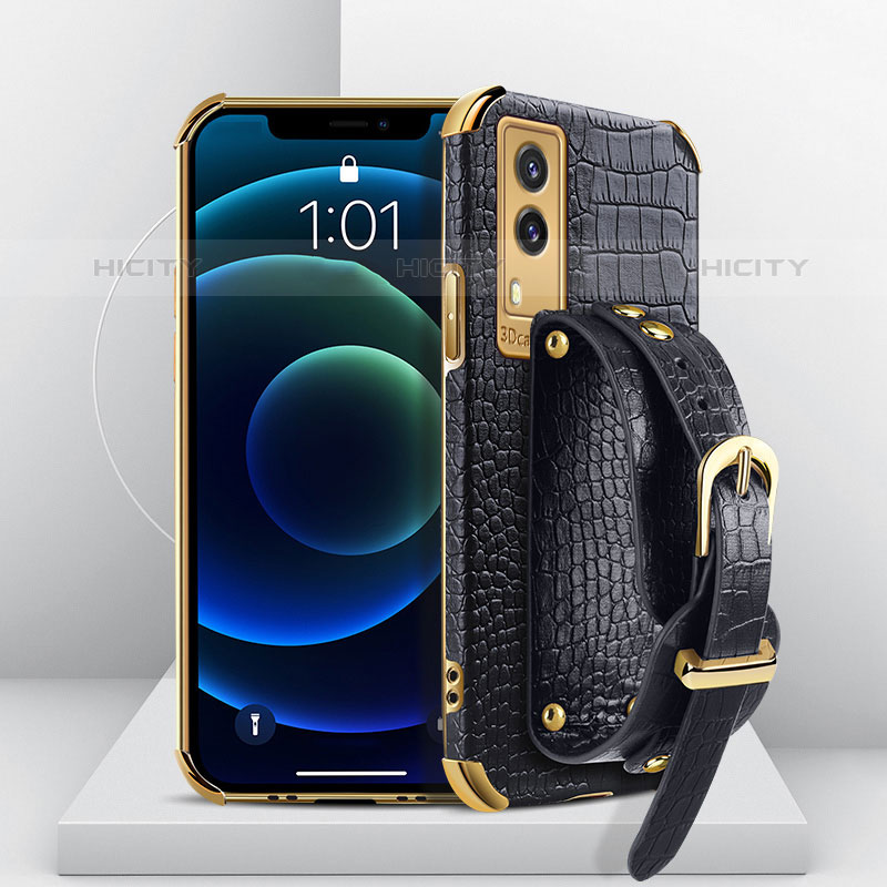 Coque Luxe Cuir Housse Etui XD4 pour Vivo V21e 5G Plus