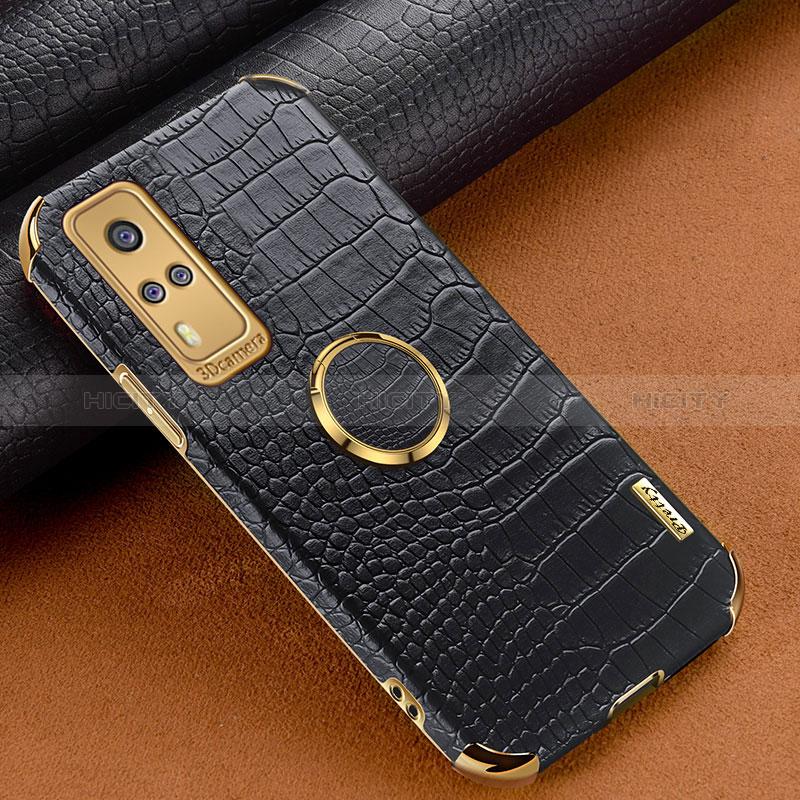 Coque Luxe Cuir Housse Etui XD4 pour Vivo Y31 (2021) Plus