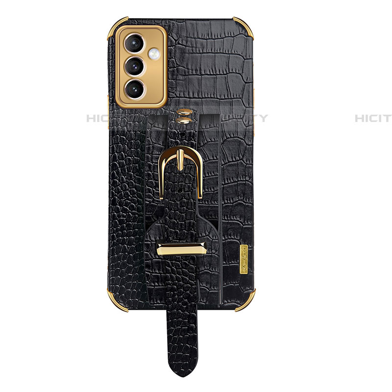 Coque Luxe Cuir Housse Etui XD5 pour Samsung Galaxy A05s Noir Plus