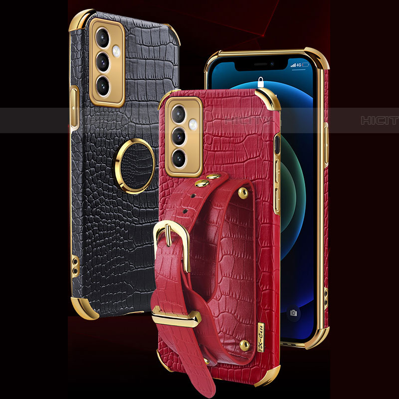 Coque Luxe Cuir Housse Etui XD5 pour Samsung Galaxy A24 4G Plus