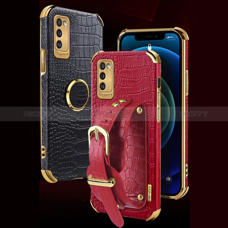 Coque Luxe Cuir Housse Etui XD5 pour Samsung Galaxy A41 Plus