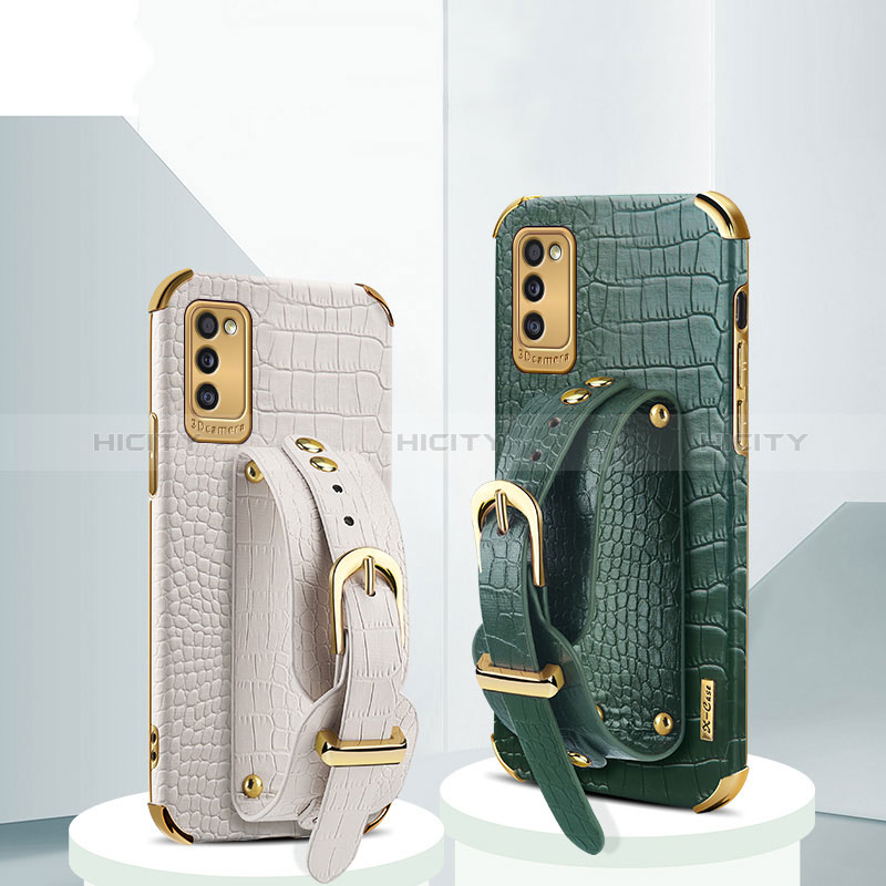 Coque Luxe Cuir Housse Etui XD5 pour Samsung Galaxy A41 Plus