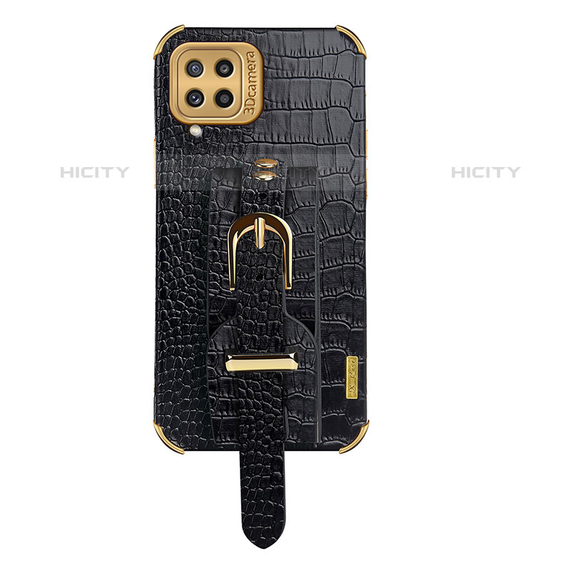 Coque Luxe Cuir Housse Etui XD5 pour Samsung Galaxy M32 4G Noir Plus