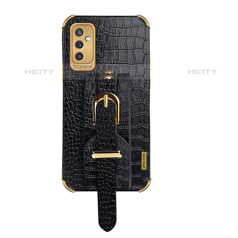 Coque Luxe Cuir Housse Etui XD5 pour Samsung Galaxy M52 5G Noir Plus