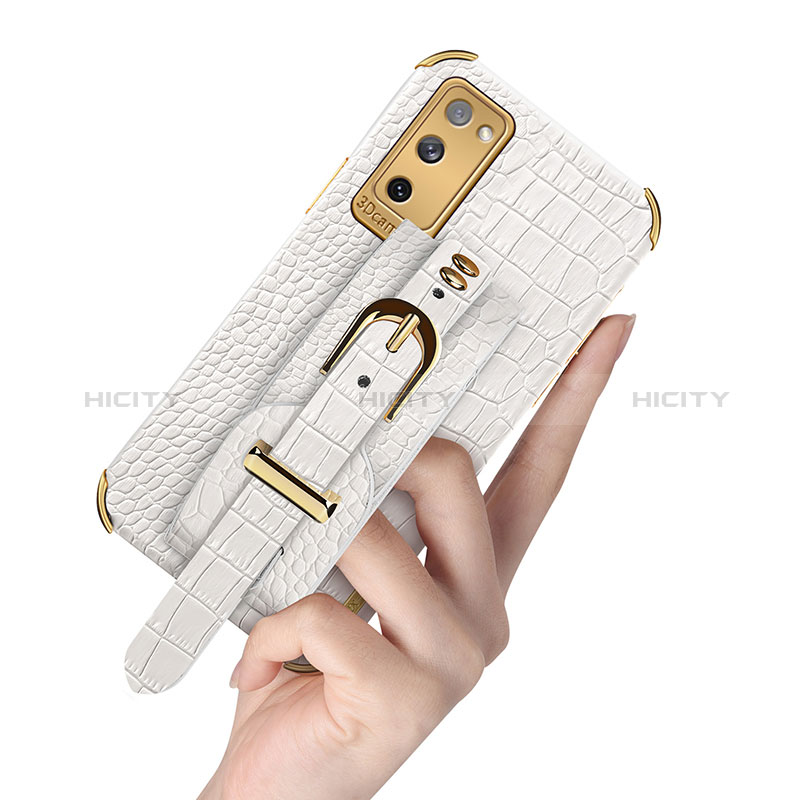 Coque Luxe Cuir Housse Etui XD5 pour Samsung Galaxy S20 FE 4G Plus
