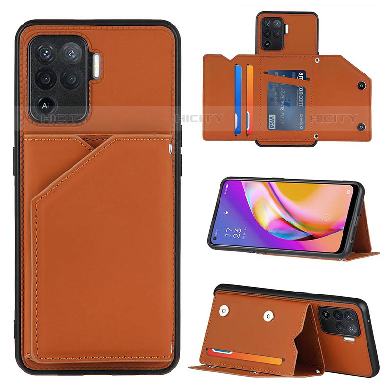 Coque Luxe Cuir Housse Etui Y01B pour Oppo F19 Pro Plus