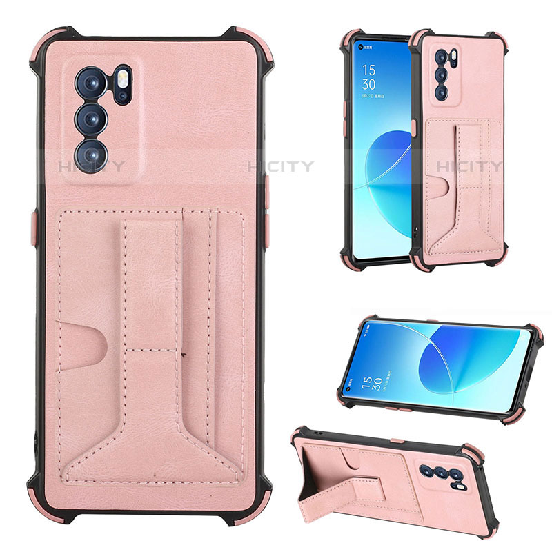 Coque Luxe Cuir Housse Etui Y01B pour Oppo Reno6 Pro 5G India Plus