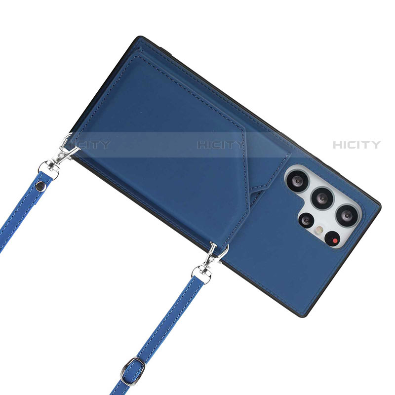 Coque Luxe Cuir Housse Etui Y01B pour Samsung Galaxy S22 Ultra 5G Plus