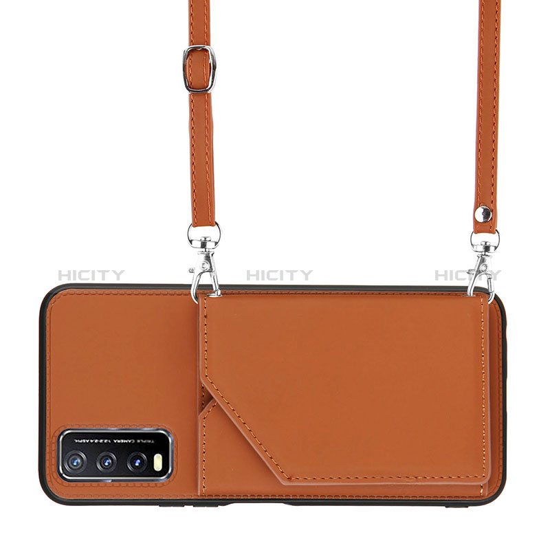 Coque Luxe Cuir Housse Etui Y01B pour Vivo Y12A Plus