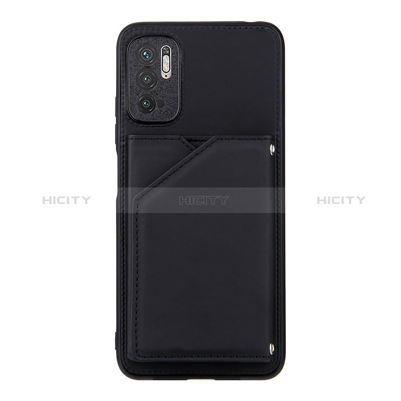 Coque Luxe Cuir Housse Etui Y01B pour Xiaomi POCO M3 Pro 5G Noir Plus