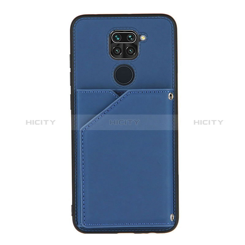 Coque Luxe Cuir Housse Etui Y01B pour Xiaomi Redmi 10X 4G Bleu Plus