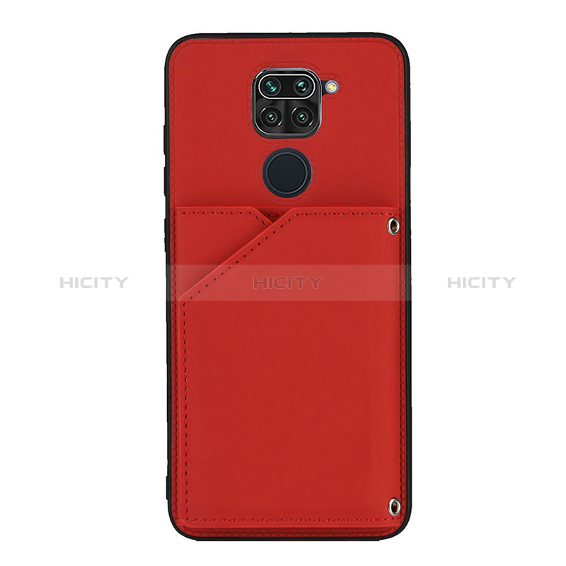 Coque Luxe Cuir Housse Etui Y01B pour Xiaomi Redmi 10X 4G Rouge Plus