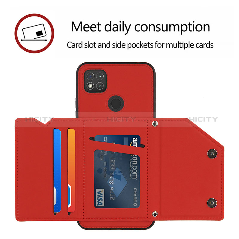 Coque Luxe Cuir Housse Etui Y01B pour Xiaomi Redmi 9 Activ Plus