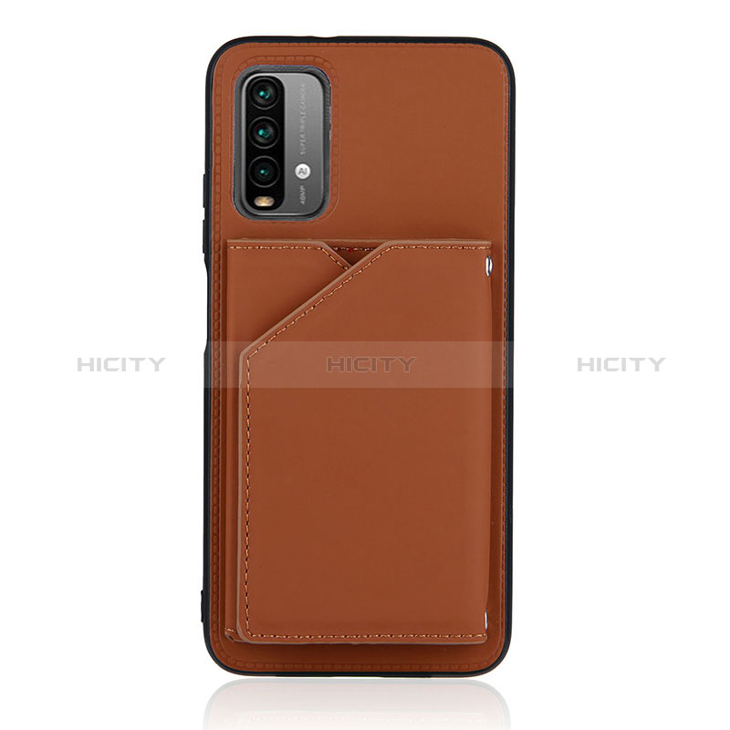 Coque Luxe Cuir Housse Etui Y01B pour Xiaomi Redmi 9 Power Marron Plus