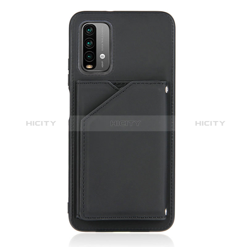 Coque Luxe Cuir Housse Etui Y01B pour Xiaomi Redmi 9 Power Noir Plus