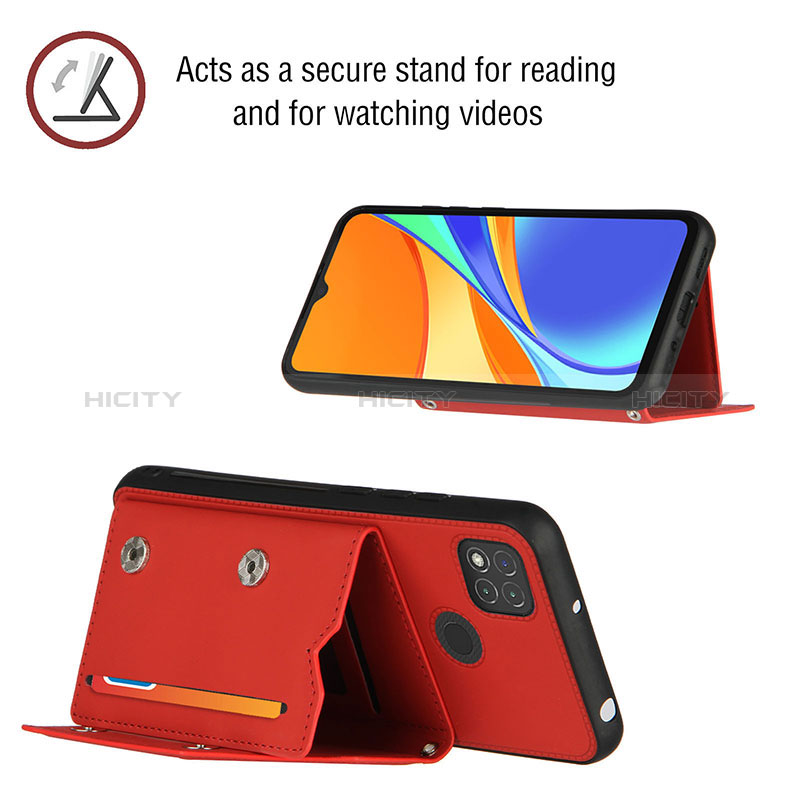 Coque Luxe Cuir Housse Etui Y01B pour Xiaomi Redmi 9C NFC Plus