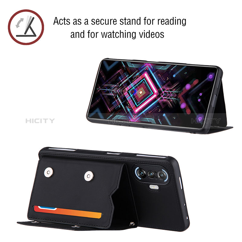 Coque Luxe Cuir Housse Etui Y01B pour Xiaomi Redmi K40 Gaming 5G Plus