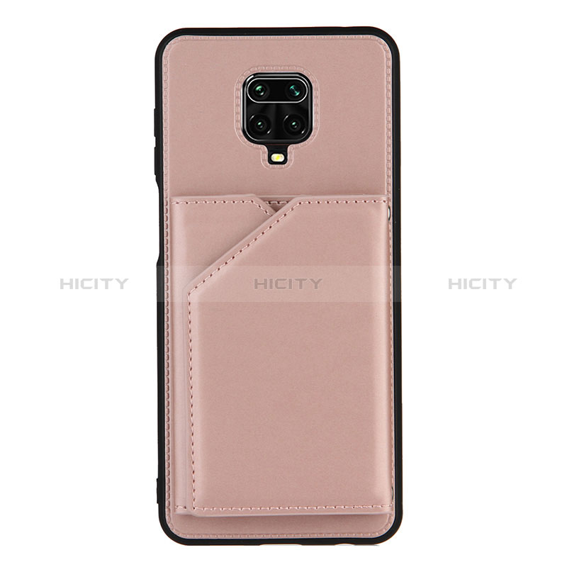 Coque Luxe Cuir Housse Etui Y01B pour Xiaomi Redmi Note 9 Pro Or Rose Plus