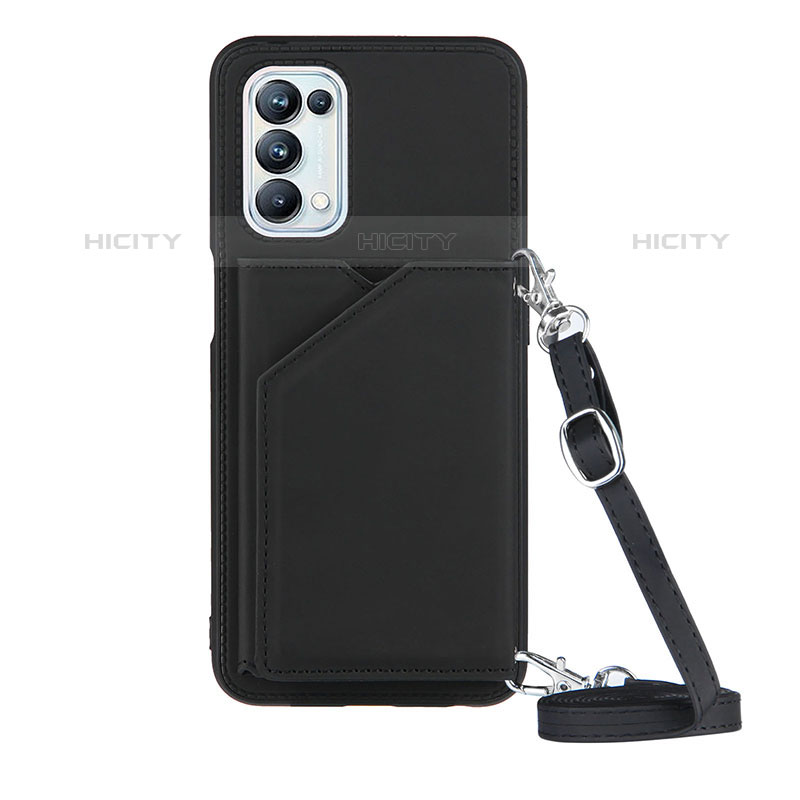 Coque Luxe Cuir Housse Etui Y02B pour OnePlus Nord N200 5G Noir Plus