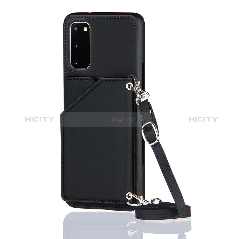 Coque Luxe Cuir Housse Etui Y02B pour Samsung Galaxy S20 5G Noir Plus