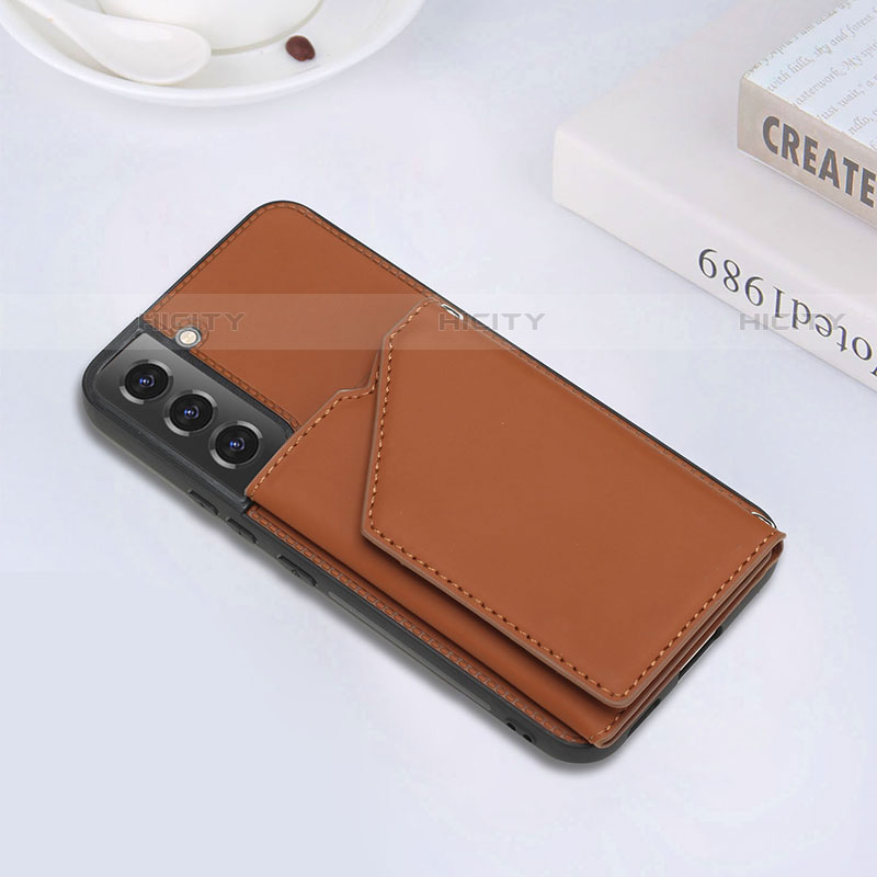 Coque Luxe Cuir Housse Etui Y02B pour Samsung Galaxy S21 FE 5G Plus