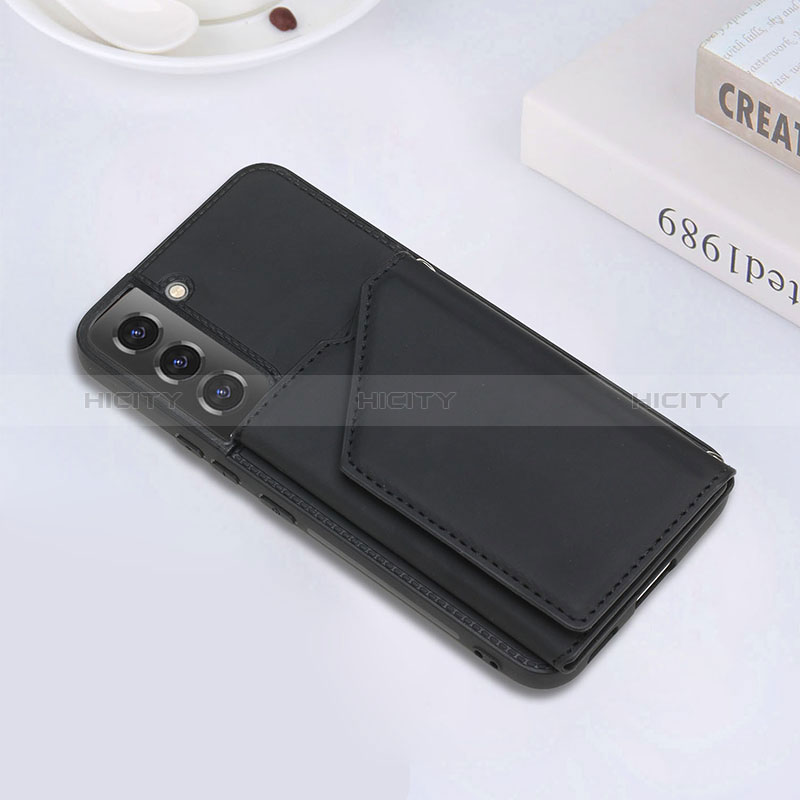 Coque Luxe Cuir Housse Etui Y02B pour Samsung Galaxy S24 Plus 5G Noir Plus