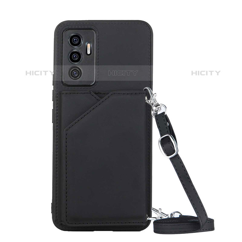 Coque Luxe Cuir Housse Etui Y02B pour Vivo V23e 5G Plus