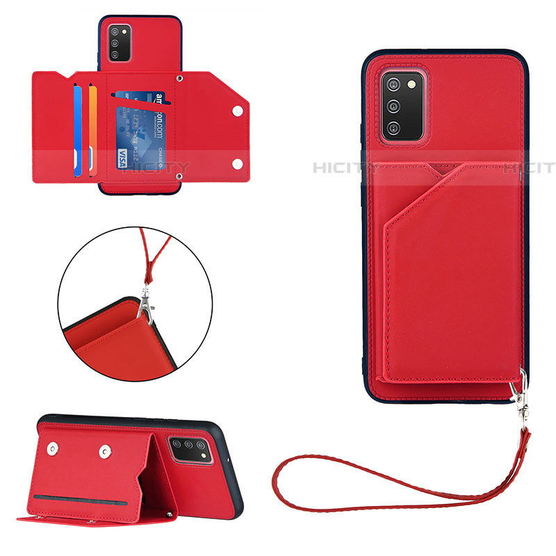 Coque Luxe Cuir Housse Etui Y03B pour Samsung Galaxy A03s Plus