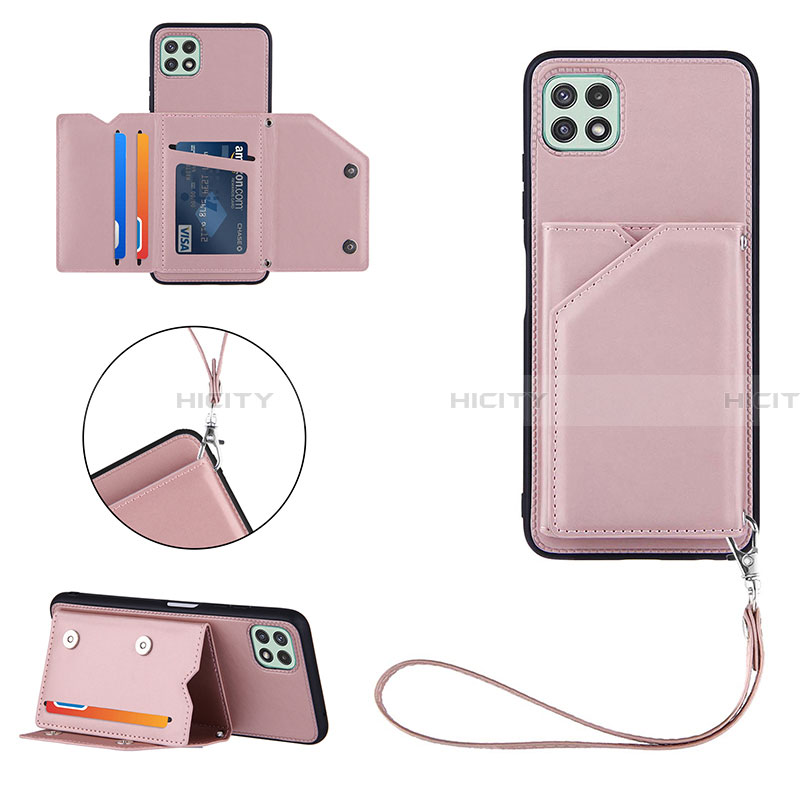 Coque Luxe Cuir Housse Etui Y03B pour Samsung Galaxy A22 5G Plus