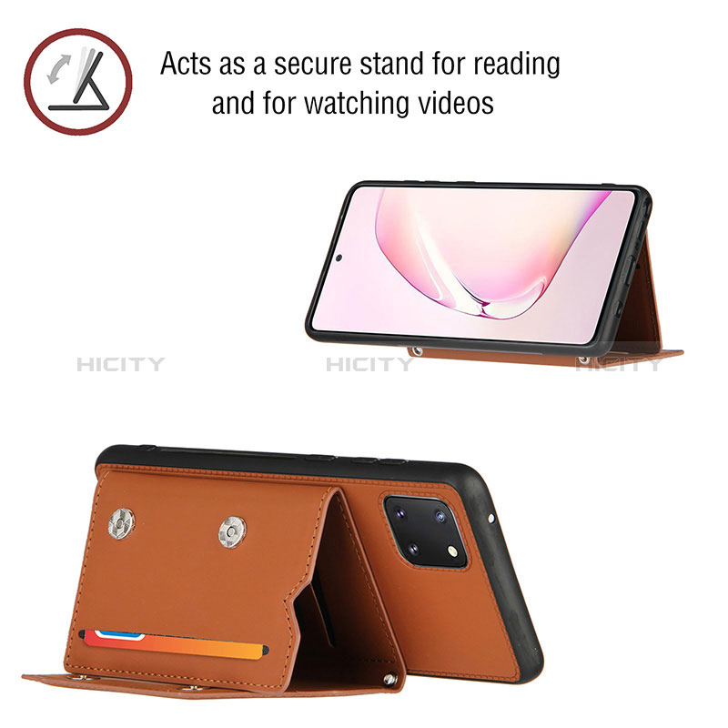 Coque Luxe Cuir Housse Etui Y03B pour Samsung Galaxy M60s Plus