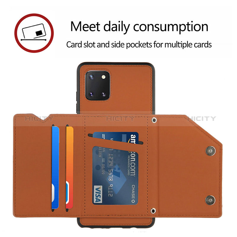 Coque Luxe Cuir Housse Etui Y03B pour Samsung Galaxy M60s Plus