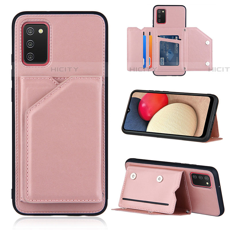 Coque Luxe Cuir Housse Etui Y04B pour Samsung Galaxy A03s Plus