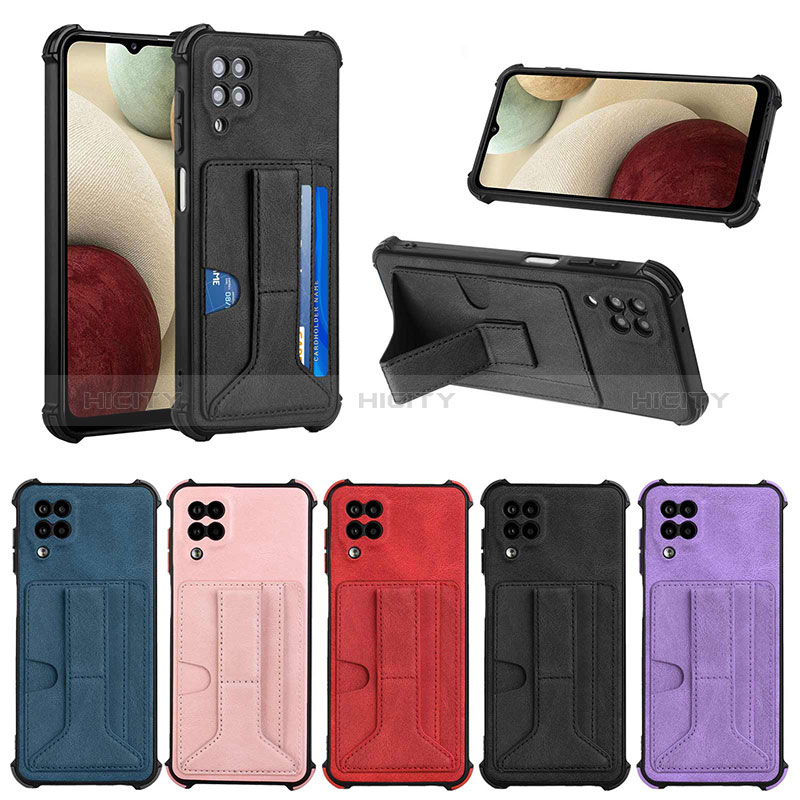 Coque Luxe Cuir Housse Etui Y04B pour Samsung Galaxy A12 Nacho Plus