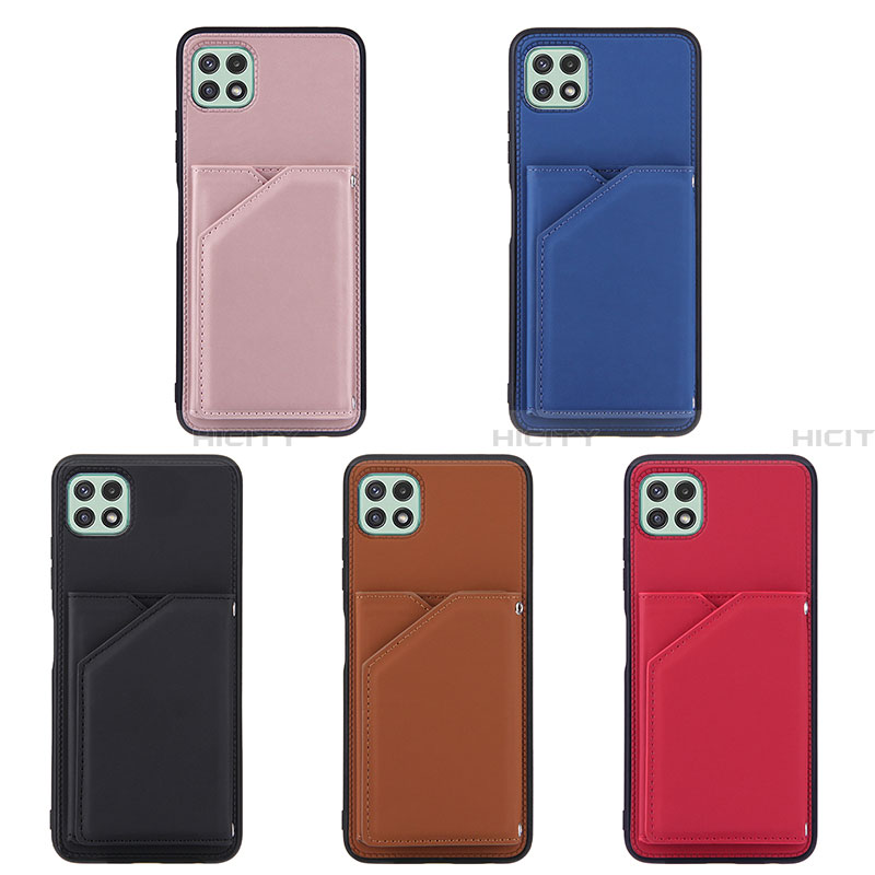 Coque Luxe Cuir Housse Etui Y04B pour Samsung Galaxy A22 5G Plus