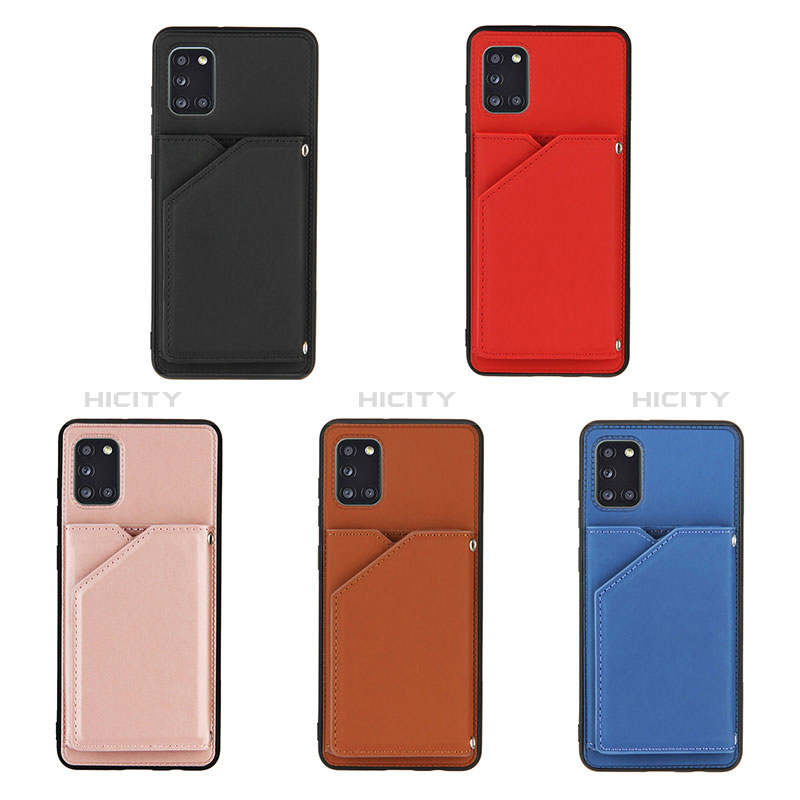 Coque Luxe Cuir Housse Etui Y04B pour Samsung Galaxy A31 Plus