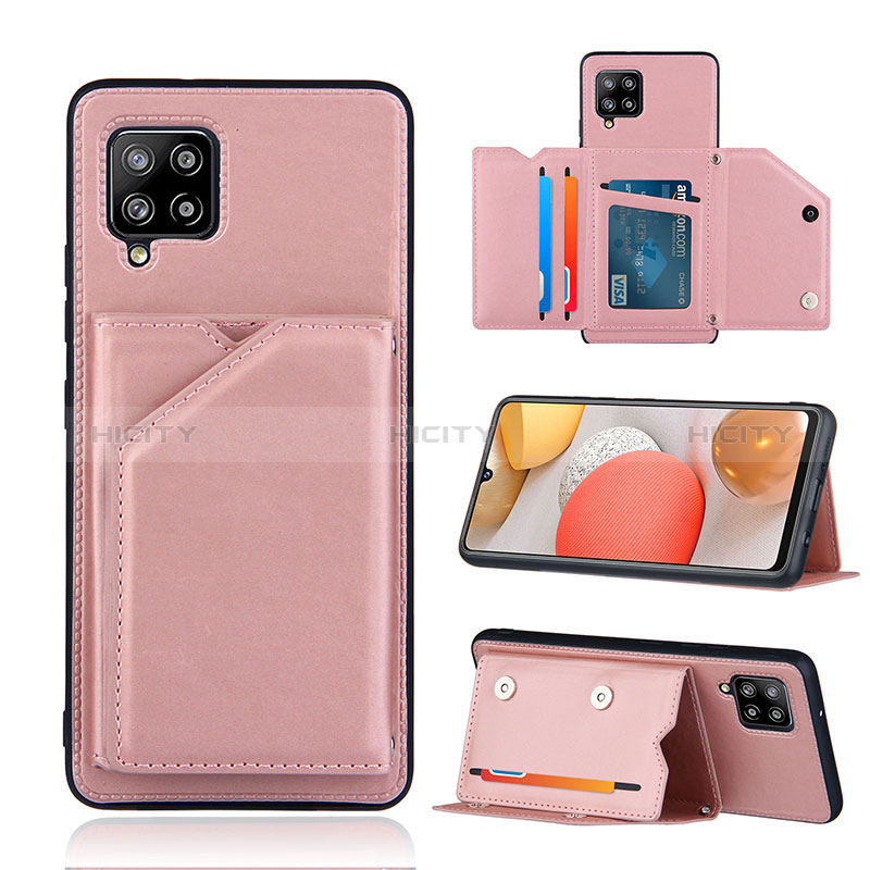 Coque Luxe Cuir Housse Etui Y04B pour Samsung Galaxy A42 5G Plus