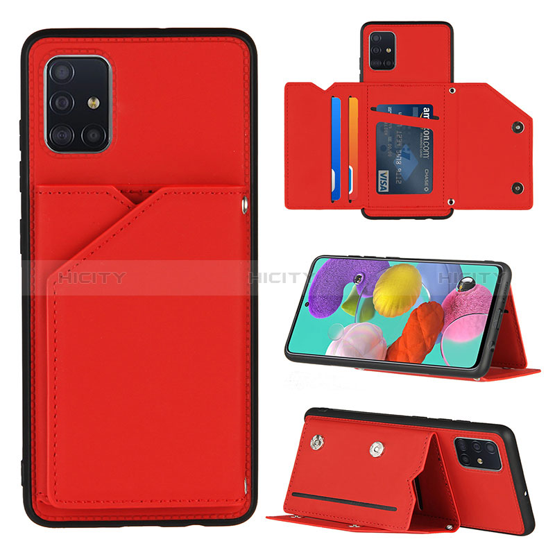 Coque Luxe Cuir Housse Etui Y04B pour Samsung Galaxy A51 5G Plus