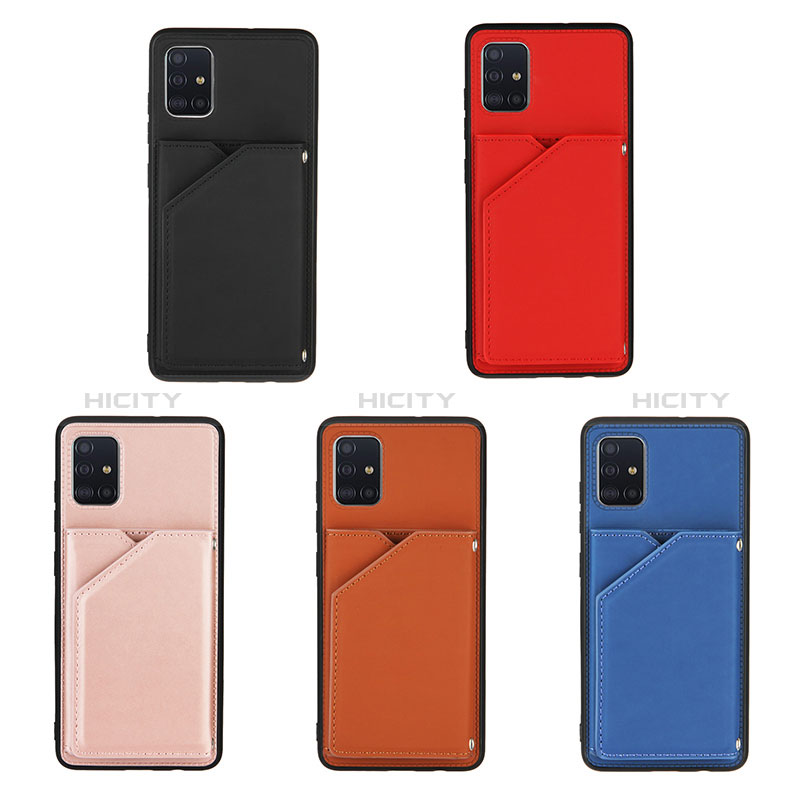 Coque Luxe Cuir Housse Etui Y04B pour Samsung Galaxy A51 5G Plus