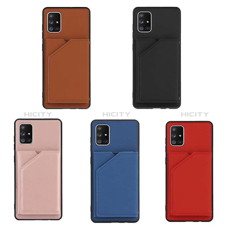 Coque Luxe Cuir Housse Etui Y04B pour Samsung Galaxy A71 4G A715 Plus