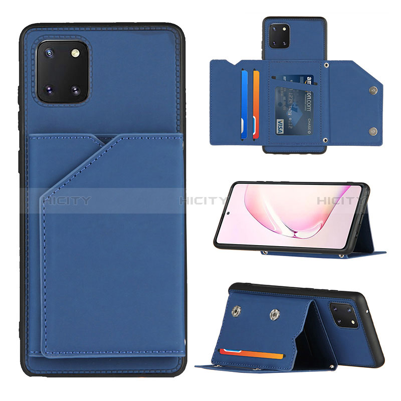 Coque Luxe Cuir Housse Etui Y04B pour Samsung Galaxy A81 Plus