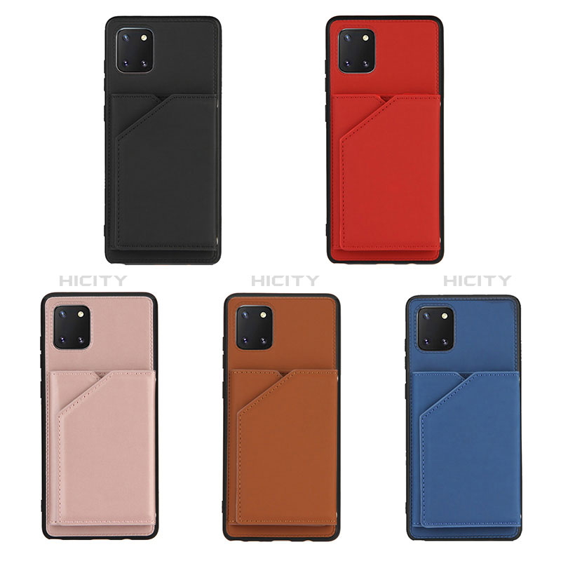 Coque Luxe Cuir Housse Etui Y04B pour Samsung Galaxy A81 Plus