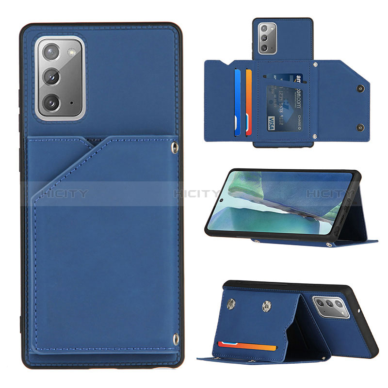 Coque Luxe Cuir Housse Etui Y04B pour Samsung Galaxy Note 20 5G Plus