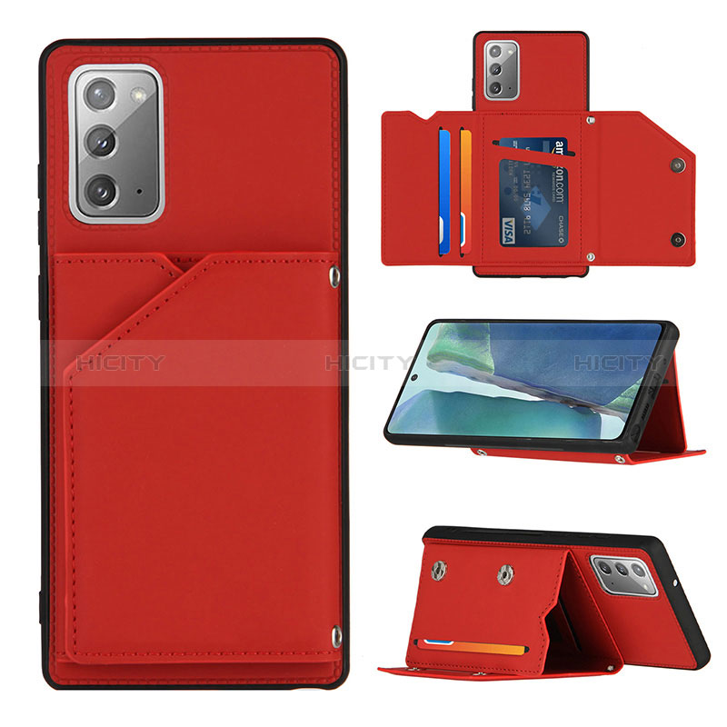 Coque Luxe Cuir Housse Etui Y04B pour Samsung Galaxy Note 20 5G Plus