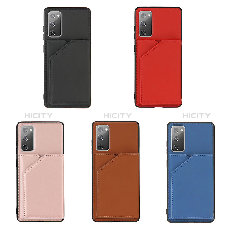 Coque Luxe Cuir Housse Etui Y04B pour Samsung Galaxy S20 FE 5G Plus