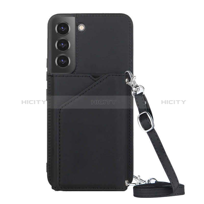 Coque Luxe Cuir Housse Etui Y04B pour Samsung Galaxy S24 5G Noir Plus