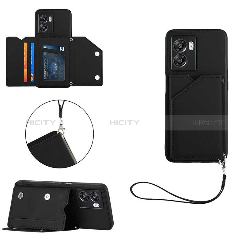 Coque Luxe Cuir Housse Etui YB1 pour Realme V23i 5G Plus