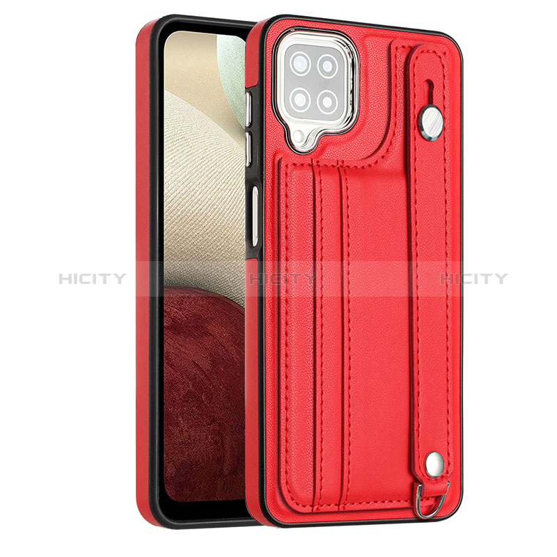 Coque Luxe Cuir Housse Etui YB1 pour Samsung Galaxy A12 Plus