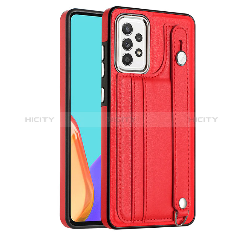 Coque Luxe Cuir Housse Etui YB1 pour Samsung Galaxy A52 5G Plus